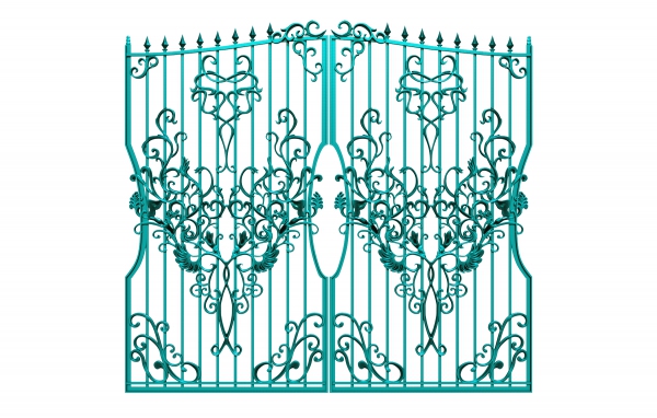 immortal aluminum gate is monolithic cast in the mold from aluminum alloy. Unlike iron and stainless steel gates, most of them are assembled, welded and mass-produced.