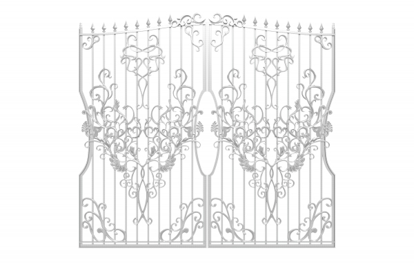 immortal aluminum gate is monolithic cast in the mold from aluminum alloy. Unlike iron and stainless steel gates, most of them are assembled, welded and mass-produced.